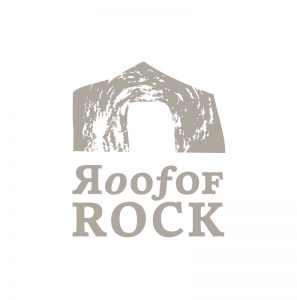 Roof of rock