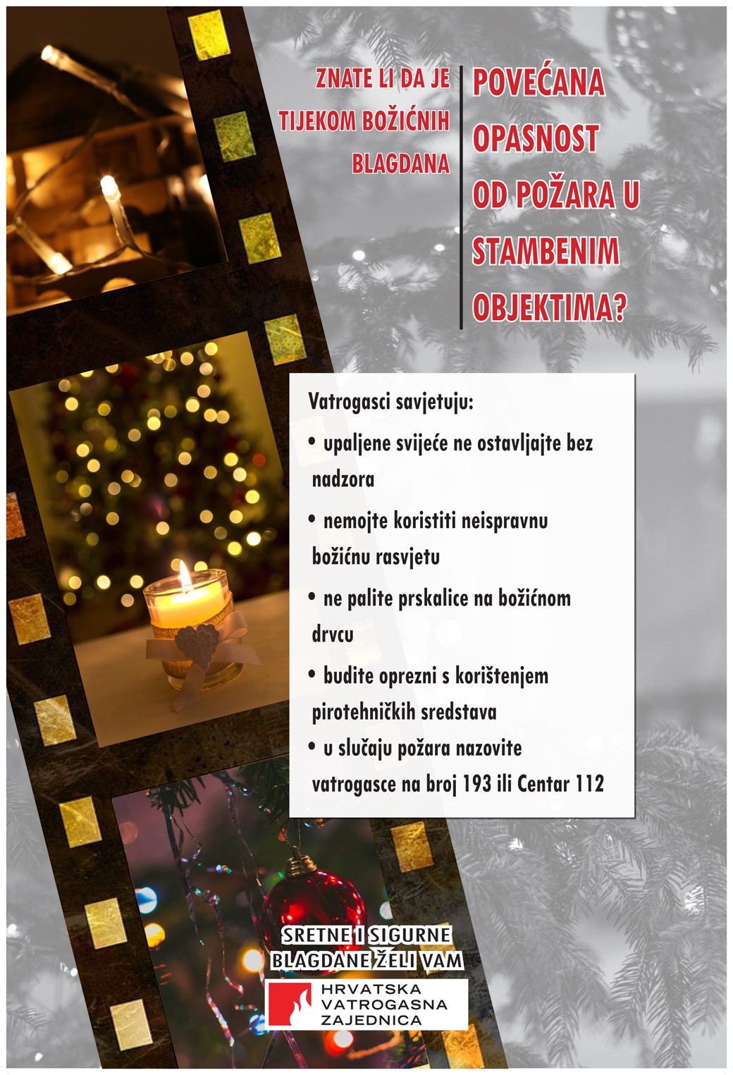 HVZ Plakat za Advent