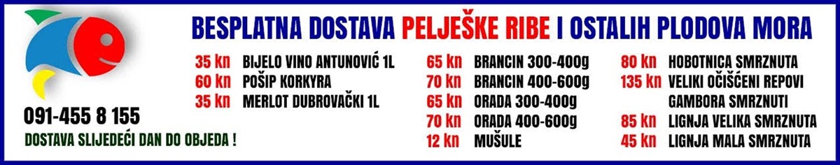 cjenik riba